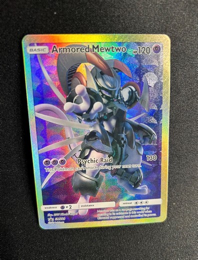 Armored Mewtwo SM228 - 2019 Promo - Full Art - Proxy - Parody - Etsy Canada