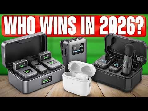 ✅ 7 Best BUDGET Lavalier Microphones on Amazon [2026] Wireless / iPhone, Android, PC & Cameras!