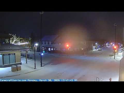 Main Street Livecam, Canmore, Alberta