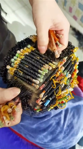 How Tight Curls Are Made Without Heat 🌀