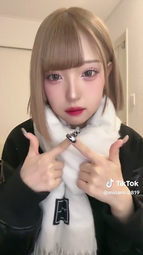 冬のさいきょーピンクメイク✩.*˚( ᴖ-ᴖ )#ホワイトクリスマス