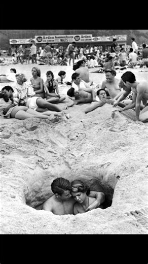 July 4th, 1950: Love Blossoms Amidst Santa Monica's Beach Chaos #history