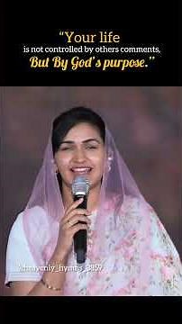 “Let them talk God has the final word over your life.”| Jessy Paul | shortmessages| heavenlyhymns