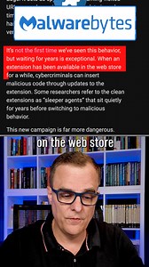 115K views · 2K reactions | Warning: 4.3 million devices infected with Browser Extension Malware #malware #chrome #edge #browser #internet #microsoft #google #extensions | David Bombal | Facebook