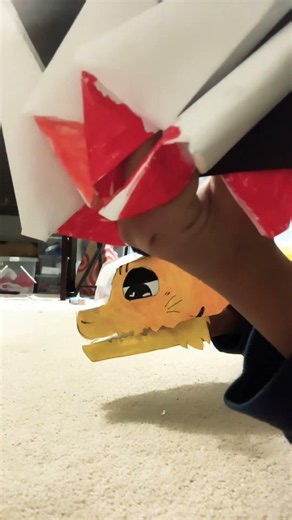 New remake dragon puppet honey!