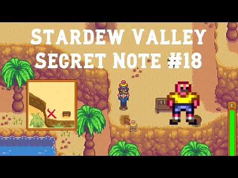 Secret Note #18 | Stardew Valley 1.3