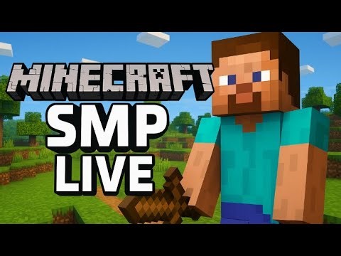 Minecraft SMP LIVE || PUBLIC SMP 24/7 JAVA + BEDROCK || PLAYING IN PLAYING SURVIVAL SEASON - 3 #live