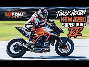 KTM 1290 Super Duke RR track shots & onboard