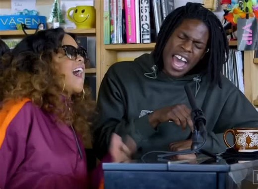 I4N on Instagram: "Daniel Caesar & H.E.R. - Best Part, NPR Tiny Desk Concert (2018) #danielcaesar #her"