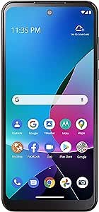 Total by Verizon | Motorola Moto g Play | Locked | 32GB | 5000mAh Battery |16MP Triple Camera System | 6.5 inches 90Hz HD+ Display | Black