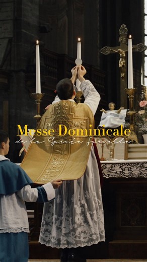 Messe de la Sainte Famille avec l’ICRSP de Lille - Exposition des reliques de Sainte Zélie et Saint Louis Martin #Catho #CathoTradi #Messe #CathoTiktok #Reliques