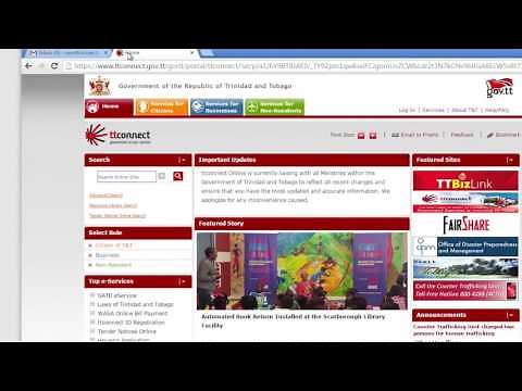 HOW TO REGISTER TO USE TTBIZLINK