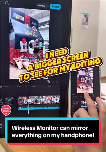 Enhance Your Editing with a 15.6 Inch Wireless Monitor