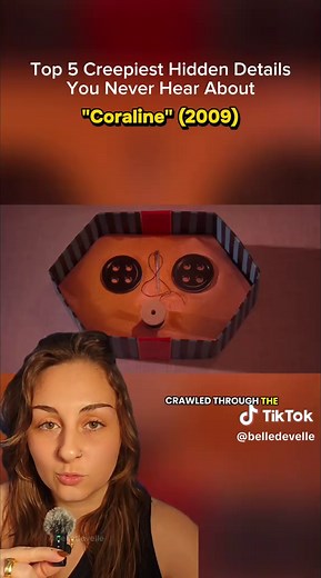 Did you catch these? 👀 #hidden #detail #coraline #movie #fyp | Coraline