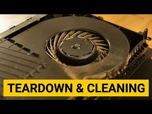 How to Clean PS4 Fat - PlayStation 4 Teardown & Cleaning