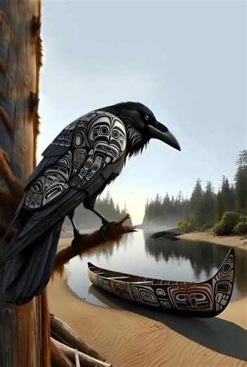 29K views · 1.3K reactions |  “Raven and the Spirit Canoe” A Native...