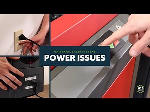 Identifying Power Issues in ULS Laser Machines