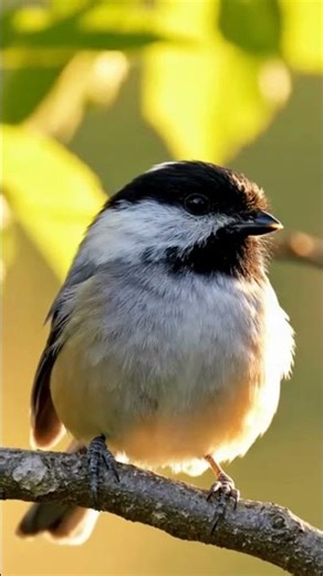 Beautiful Chickadee Bird | Nature Shorts 🐦🇺🇸 #shorts #chickadee #birdwatching #nature #birdsounds
