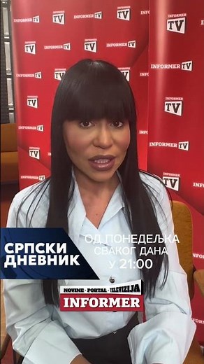 Sutra od 21:00 - SRPSKI DNEVNIK! 📺