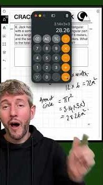 45. Compound Area. GCSE and Functional Skills #maths