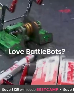 10K reactions · 572 shares | Ready to join the summer of a lifetime? ☀️ Use code BESTCAMP for $125 off the best programs your child will ever experience!  | BattleBots | Facebook