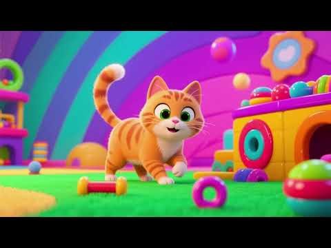 Cece’s Kitty Cat Playtime Adventure 🐱🎀🎶 | Fun Kids Animal Song