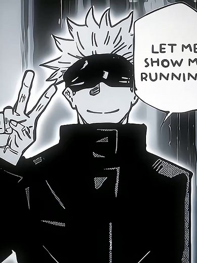 Gojo Running Anime Edit - Jujutsu Kaisen