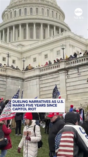 House Democrats have released two new reports documenting President Trump’s sweeping decision to pardon nearly all Jan. 6 defendants, as well as the administration's mass firing of Justice Department officials who prosecuted the participants during the Biden administration. ABC News’ Jay O’Brien reports on the five-year anniversary of the attack on the U.S. Capitol. https://abcnewslive.visitlink.me/soqJqN | ABC News Live