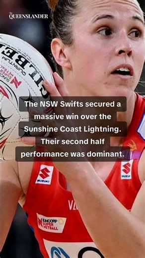Swifts back in finals hunt with big win over Lightning