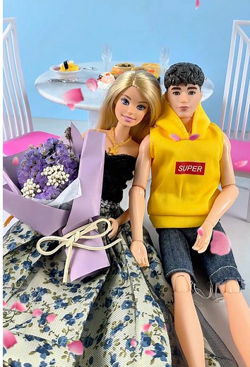 Barbie and Ken’s Romantic Date.#barbiegirl #barbieandken #Barbiesdailylife #toys