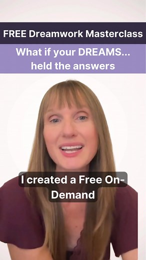 That bizarre dream you had last night? It might be trying to solve a problem you've been stuck on for months. Hi, I'm Megan, intentional dreamwork guide. I help people decode the breakthrough insights hiding in their strangest dreams. I created a FREE on-demand Intentional Dreamwork Masterclass where you'll discover how to turn those weird nighttime experiences into practical guidance for your daily life. Click the link to discover what your dreams have been trying to tell you. | Dream School