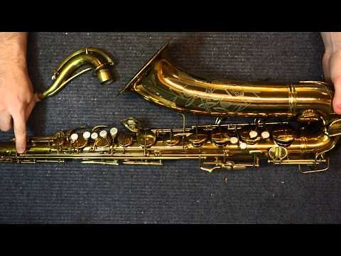 Repairman's Overview: Conn 10M Tenor Saxophone