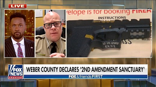 275K views · 299 reactions | "This is their freedom — we are holding these basic fundamental rights to make sure that they have the right to carry firearms." Weber County Sheriff Ryan Arbon joined "Fox & Friends First" Friday to react to President Joe Biden's announcement regarding executive actions on gun control and what his Utah county is doing to become a "Second Amendment sanctuary." | Fox News | Facebook
