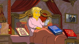100 days of Trump, according to the Simpsons