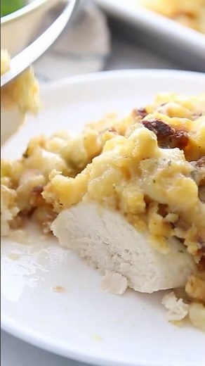 BAKED CHICKEN AND STUFFING