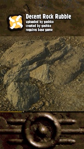 Rock Rubble Visual Update for #Fallout New Vegas