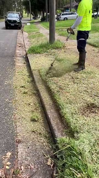 1.2M views · 10K reactions | There are two types of people in the world - Those who like it manicured and those who don't #satisfying | Tim The Lawnmower Man | Facebook