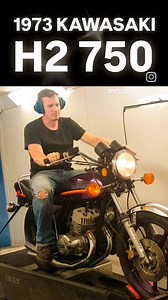 3K views · 1.4K reactions | 1973 KAWASAKI H2 750 #KAWASAKI #h2 #ss750 #2stroke #twostroke #classicmotorcycle #motorcycle #vintagemotorcycle | Pete's Classic Cycle | Facebook