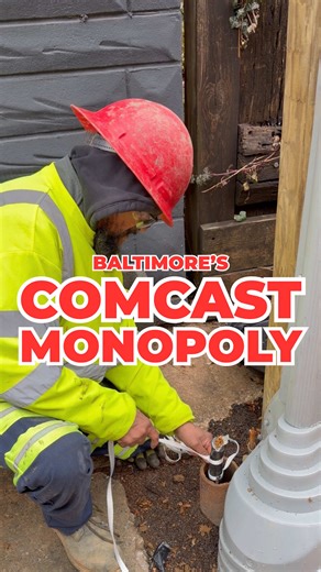 Is this the end of the Comcast monopoly in Baltimore? It looks like we may soon get Verizon Fios as an option. #internet #baltimore