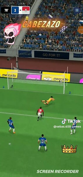 partidos insanos p2 #soccersuperstar #footballtiktok #futbol⚽️
