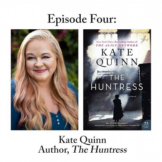 We are huge fans of The Alice Network, so we jumped at the chance to interview New York Times bestselling novelist @Kate Quinn about her newest novel, The Huntress, on our podcast. Tune in wherever you get your podcasts to find out what real authors wear while writing, and to hear Kate’s answers to our listener’s questions! https://www.harpercollins.com/bookclubgirlpodcast/ | Book Club Girl