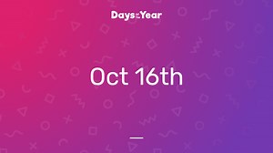 National Holidays on October 16th, 2026 | Days Of The Year