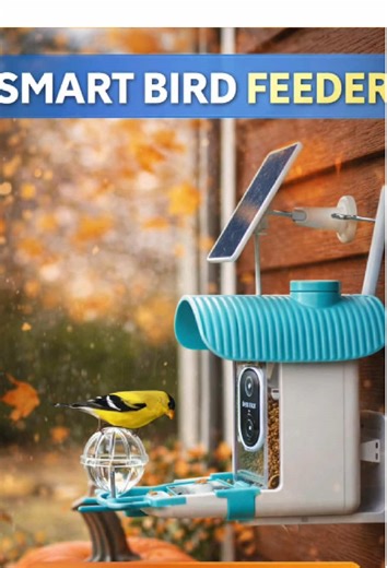 Your childhood dream of talking to birds? We made it real. 😉 This smart feeder is your 24/7 window into the secret lives of backyard birds. Identify visitors, get real-time alerts, and collect moments of pure wonder. Your personal nature documentary starts here. ✨ #SmartBirdFeeder #ChildhoodDream #BirdTok #BackyardMagic #Wildlife