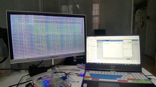 DE1 SOC FPGA实现串口图传（炮姐赛高！