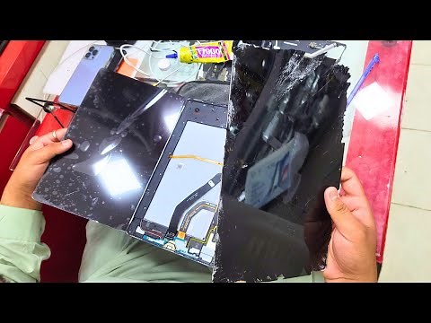 Galaxy Tab S7 FE 5G Tablet Broken Screen Fix || samsung galaxy tab s7 screen replacement