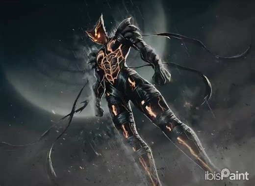 Garou Speed Paint Art