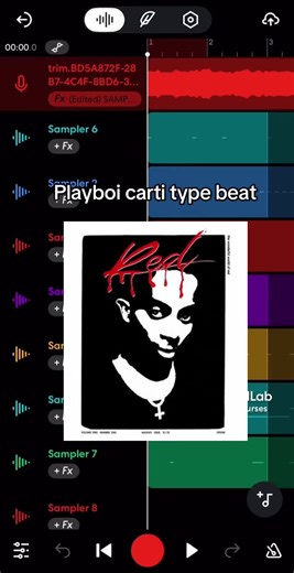 tracklib sample goes crazy #bandlab #producer #beat #album #playboicarti #music #sample