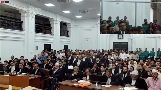 Moment Bangladesh tribunal sentences Sheikh Hasina to death for crimes against humanity
