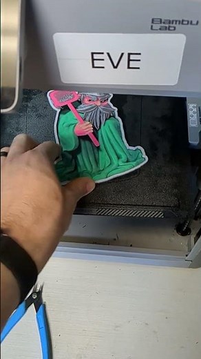 Crawly the Gnome Wizard - Chromaphane Painting