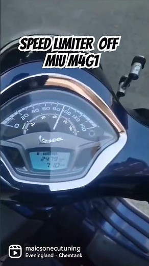 VESPA HPE300 & GTV300 ✅Speed Limiter Removed ✅ Magneti Marelli Miu M4G1